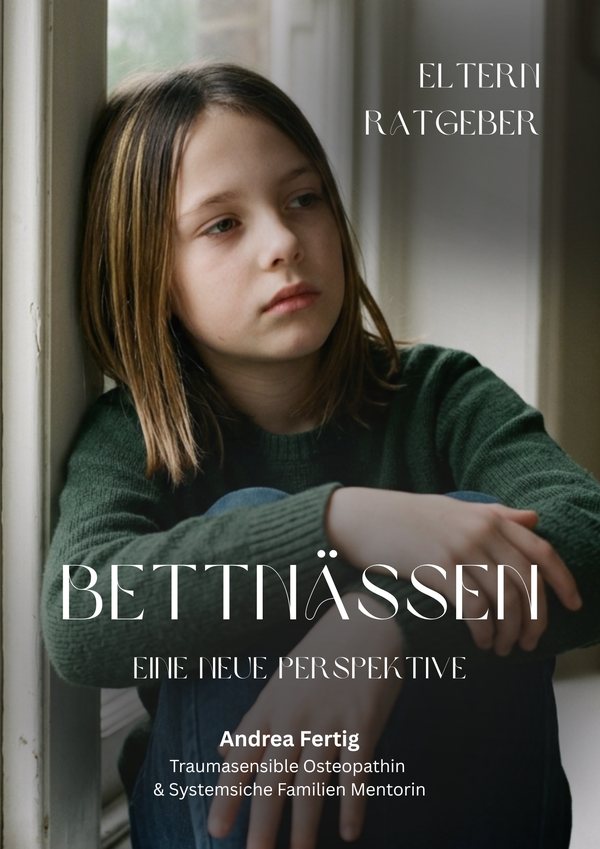 Buchcover: Bettnässen – Eine neue Perspektive. Elternratgeber von Andrea Fertig